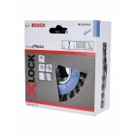X-LOCK ЩЕТКА ДИСК ПУЧКИ 115мм СТАЛЬ 0.5 BOSCH 2608620731
